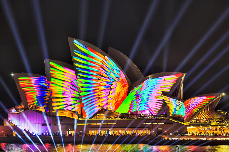 Taxi around Sydney as Vivid Festival Returns May 24th, 2019